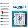 ИглыSCHMETZ,9шт.(130/705H1x70,2x80,1x90+130/705H-J1x90,1x100+130/705H-S1x75,1x90,130/705HZWINE2,01x80)